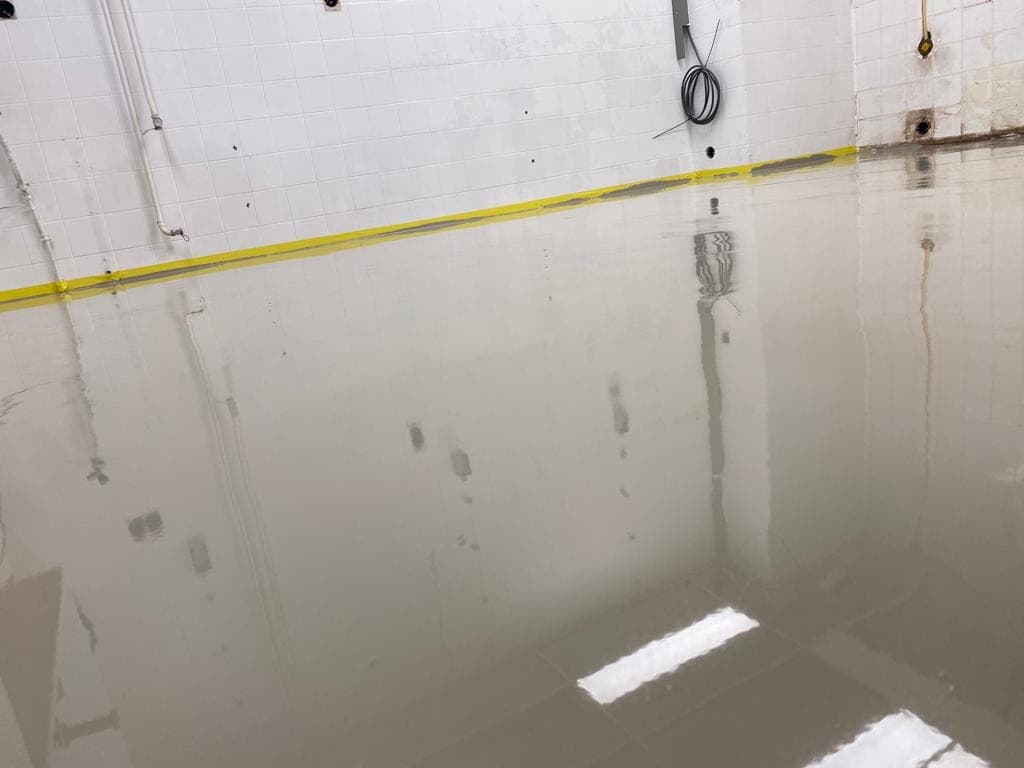 Aangebrachte coatingvloer in Rotterdam