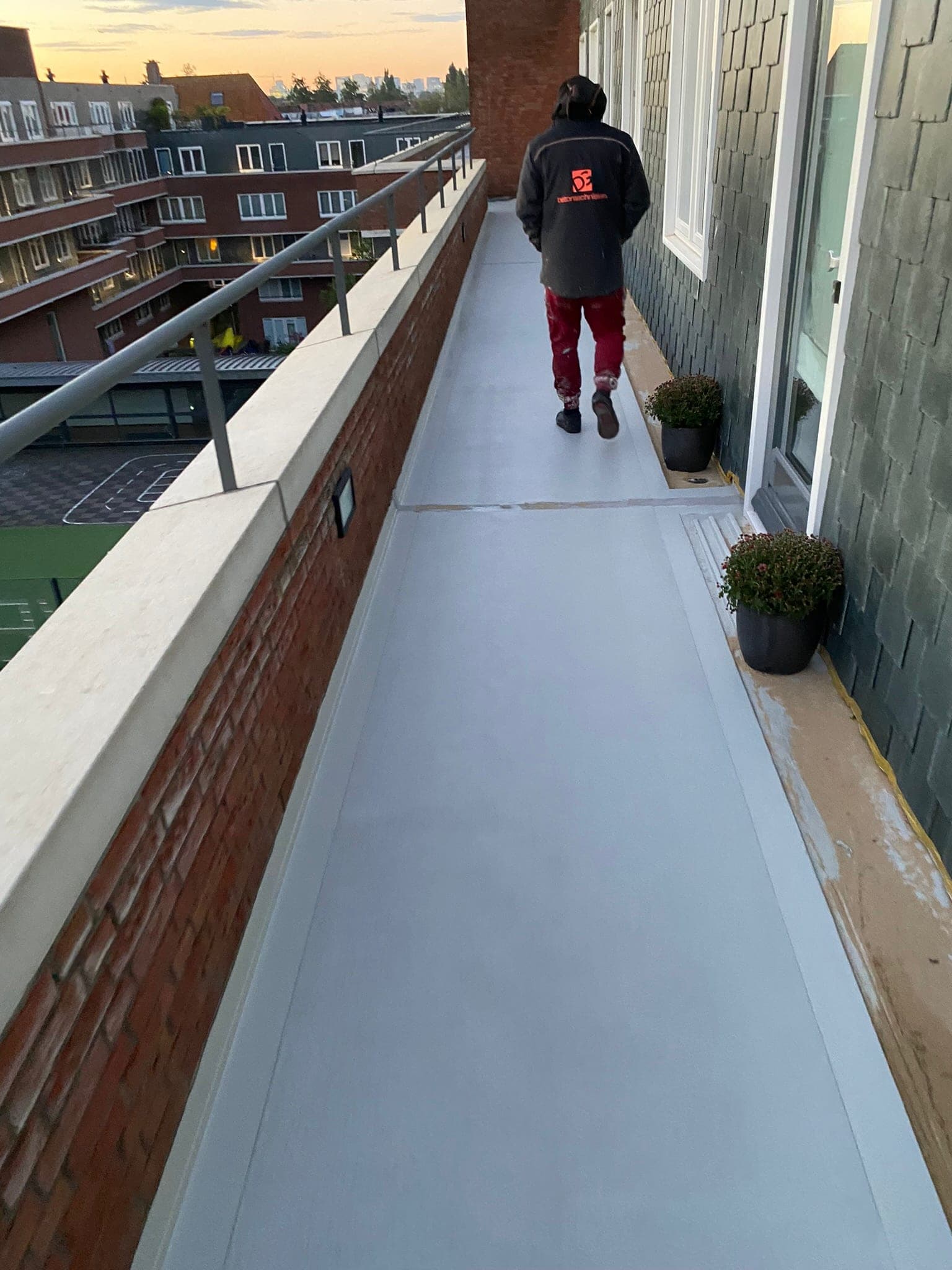 Galerijvloer met antislip in Amsterdam