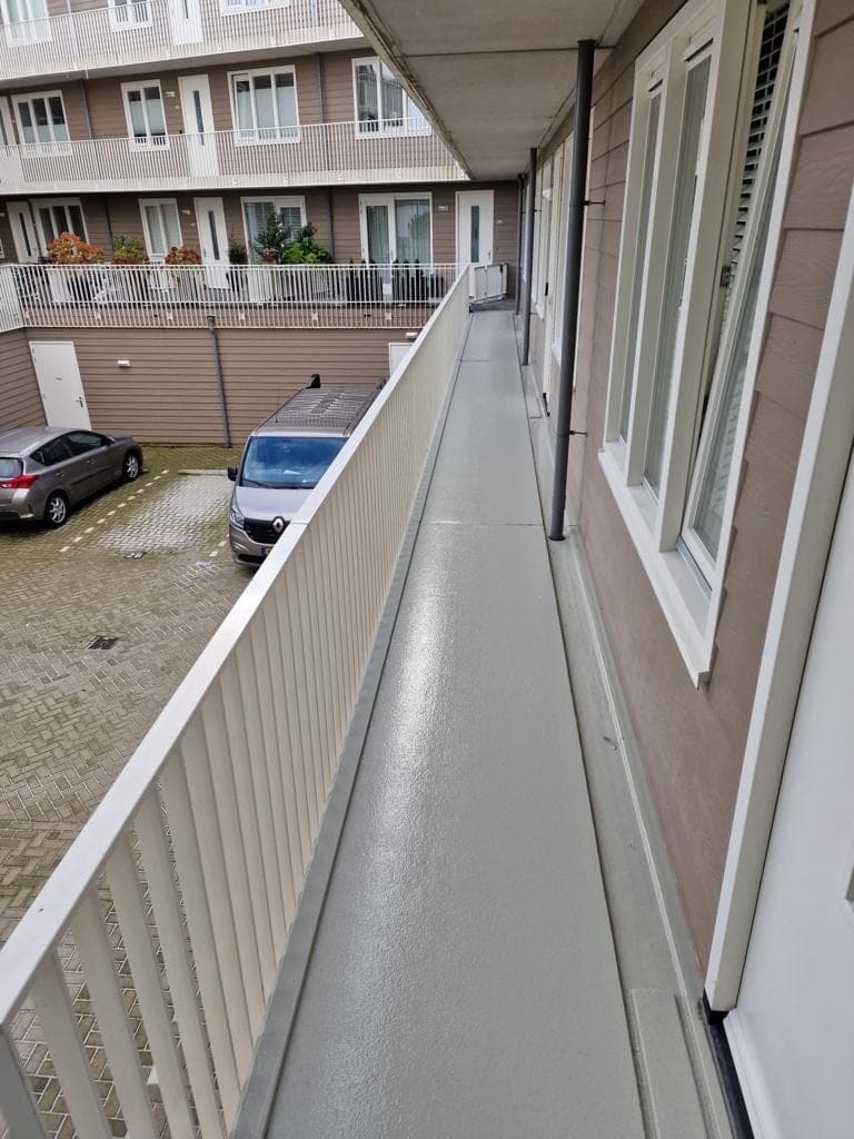 Renovatie van een galerijflat in Voorhout