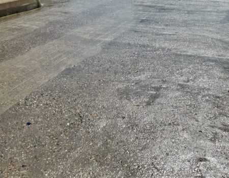 Slijtlaag hellingbaan